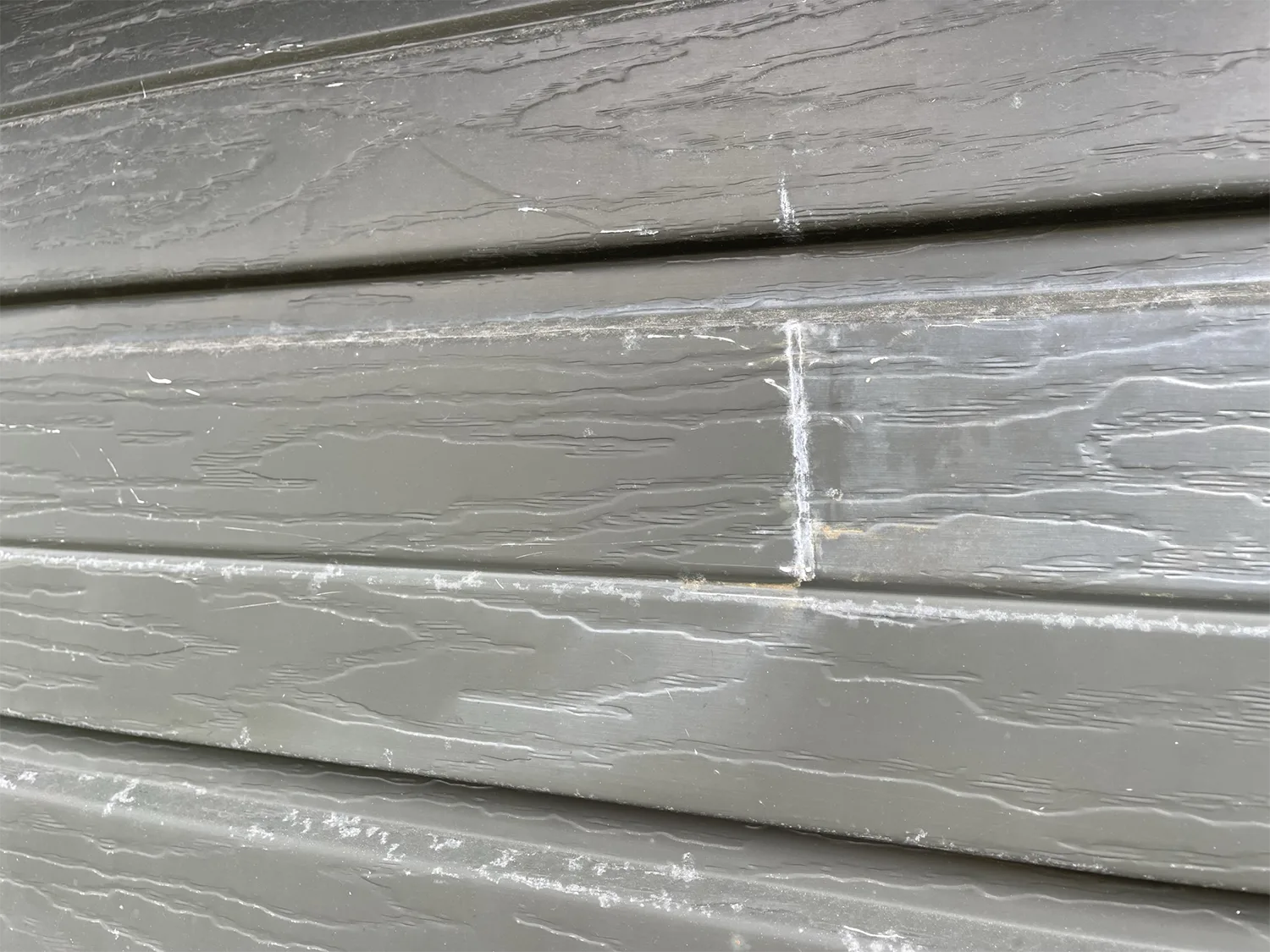 Before garage door