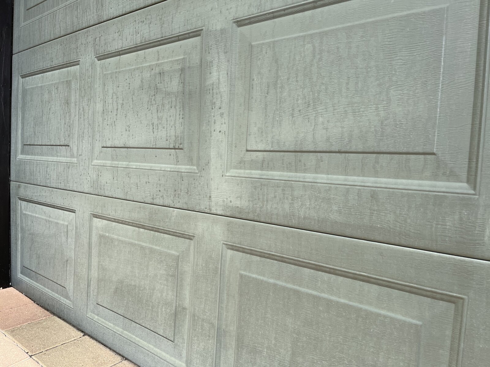 Before garage door