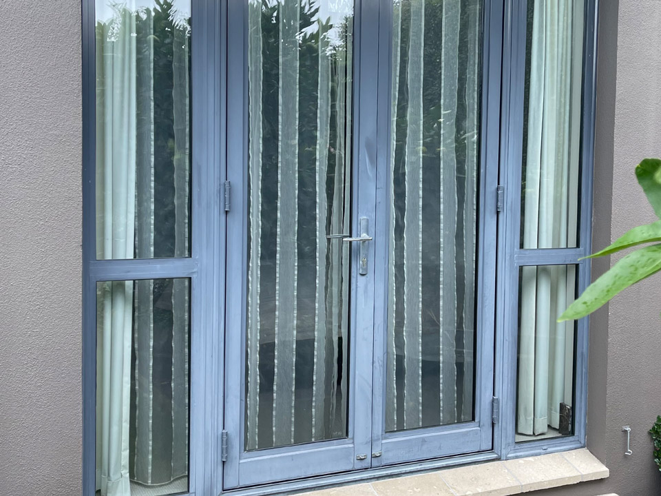 Before door