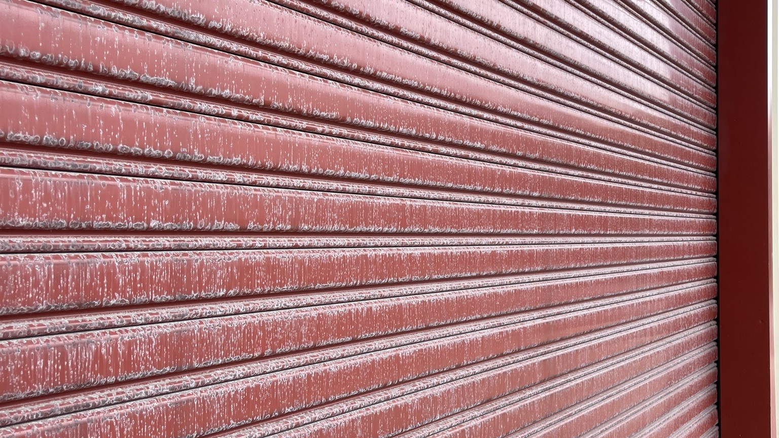 Before garage door